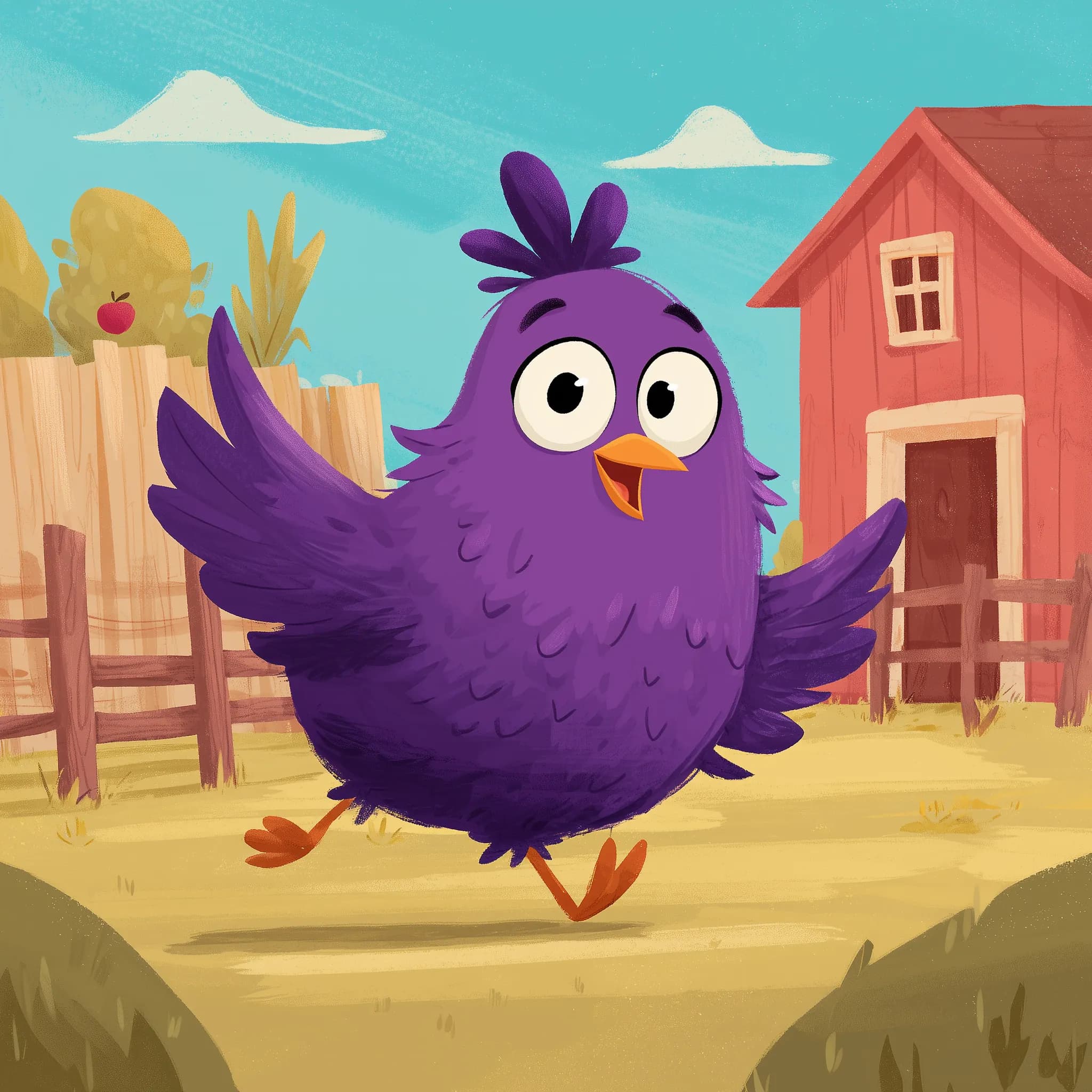 Purple Chicken Cover